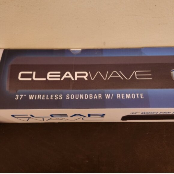 CLEAR WAVE 37" Wireless Soundbar (NEW) - Picture 6 of 7